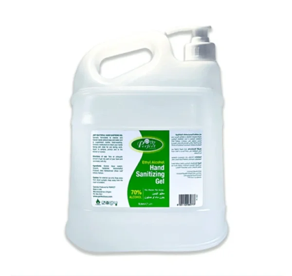 Gel Hydroalcoolique pour les Mains 5L avec Pompe